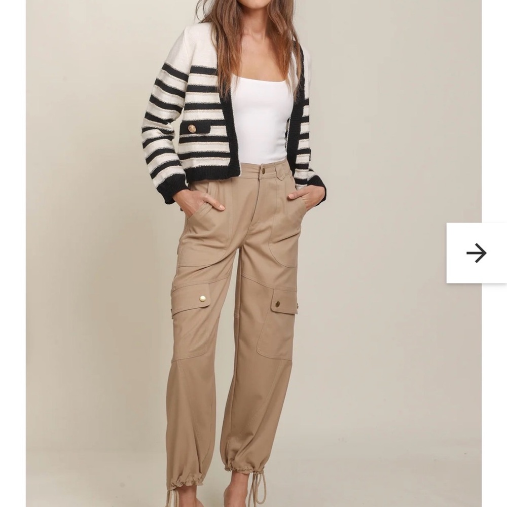 Line and Dot Weekend Cargo Pants